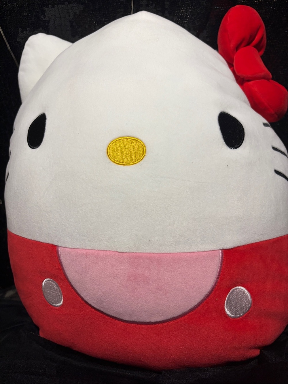 Hello Kitty Red & White Squishmallow LG